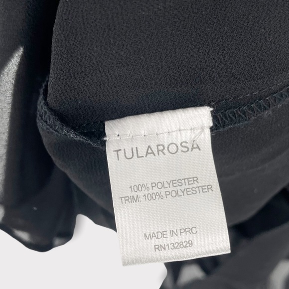 Tularosa Asher Black Embroidered Lace‎ Mini Dress Size Medium - Picture 6 of 9